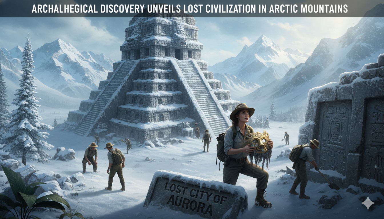 AI-generated concept image of a Lost-Civilization-in-South-America