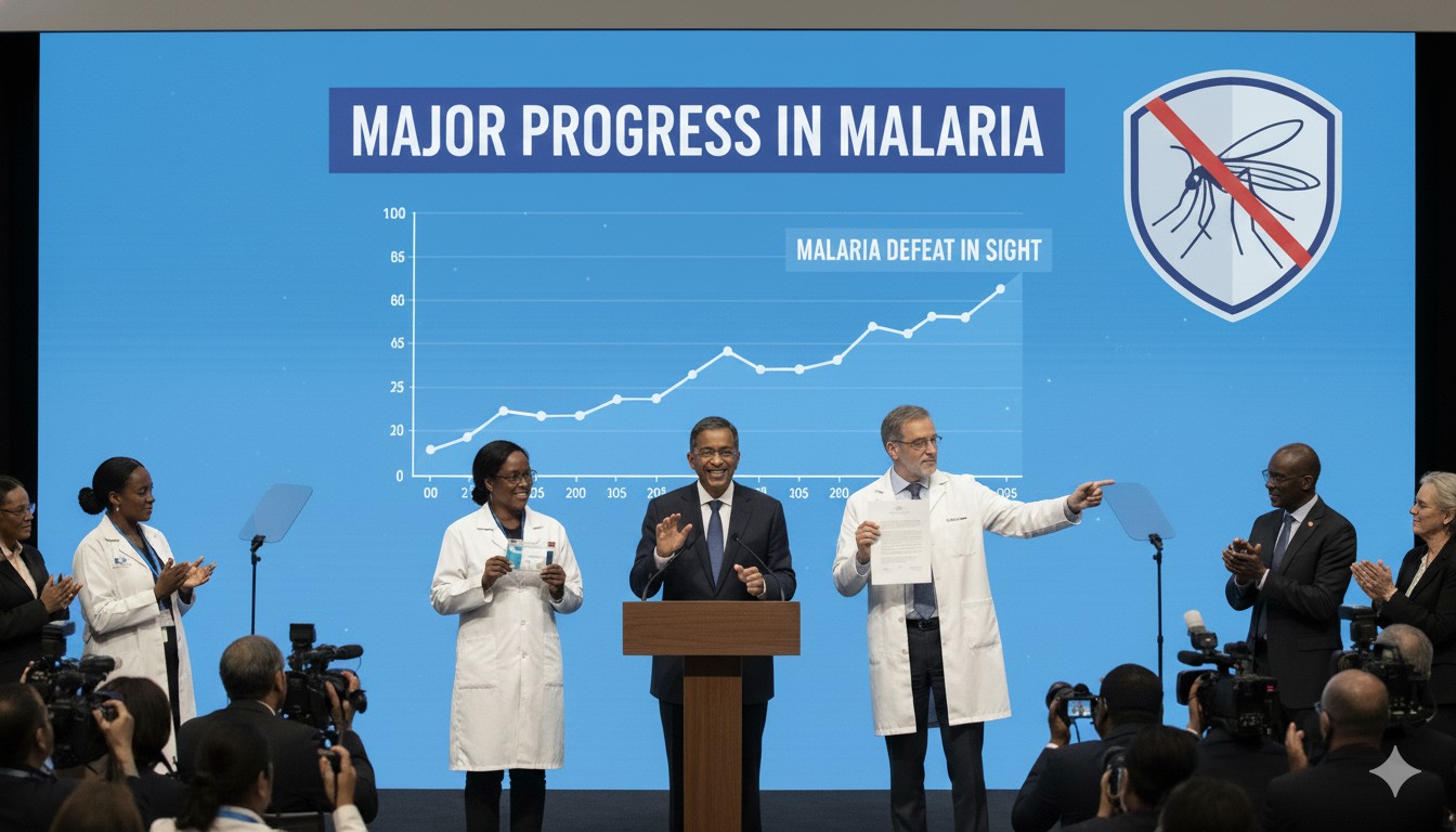 like: AI-generated concept image of a Malaria-Control-Efforts